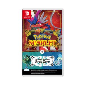 Pokemon Scarlet + The hidden Treasure Of Area Zero Switch