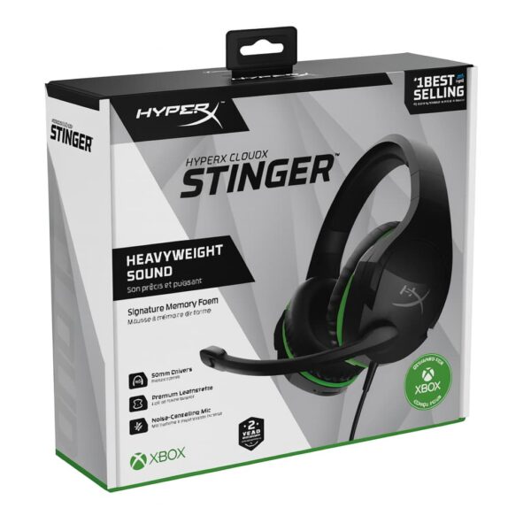 HyperX CloudX Stinger negro y verde