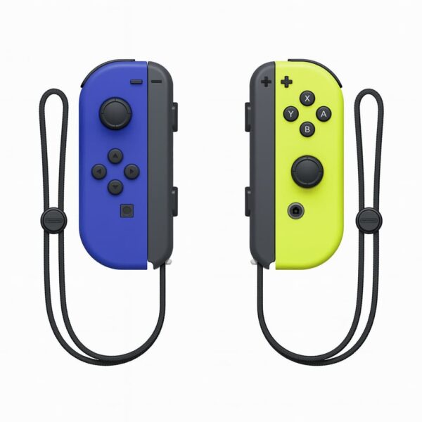 Controles Nintendo Joy-Con Azul y Amarillo neon