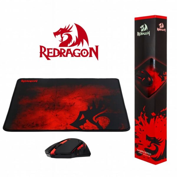 Kit Pc Mouse y Mousepad Redragon M601wl-ba