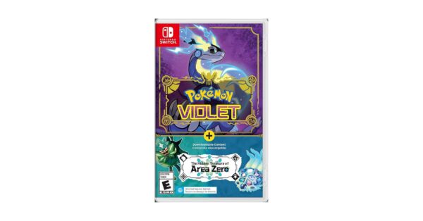 Pokemon Violet + The hidden Treasure Of Area Zero Switch