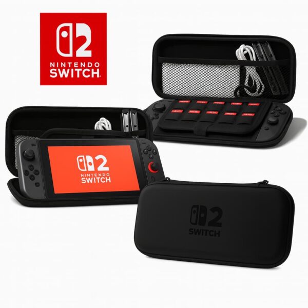 Estuche Negro Nintendo Switch 2