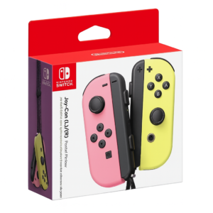 Controles Nintendo Joy-Con Rosa pastel y Amarillo pastel