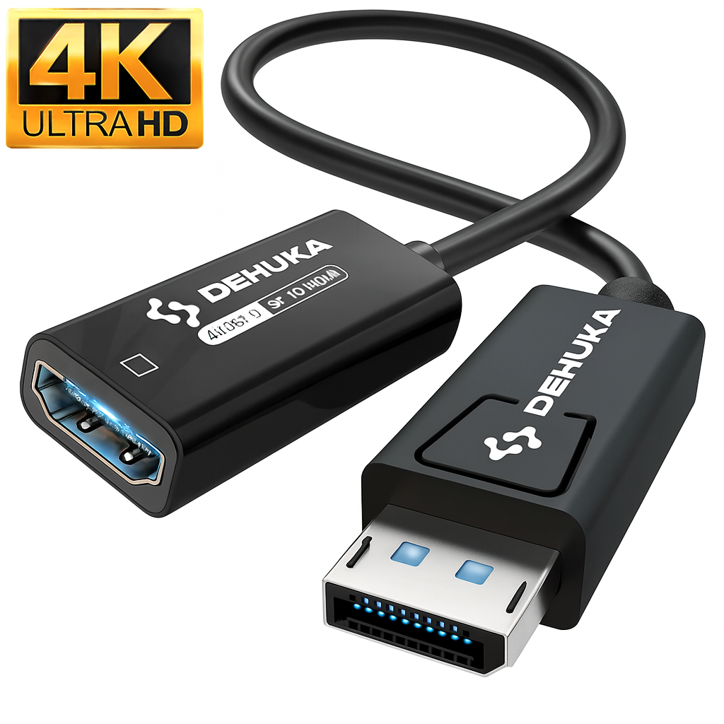 Cable Adaptador Displayport Hdmi Display Port 1080p Laptop