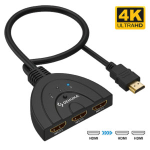 Cable Adaptador Switch Selector Hdmi 3 En 1 Dehuka
