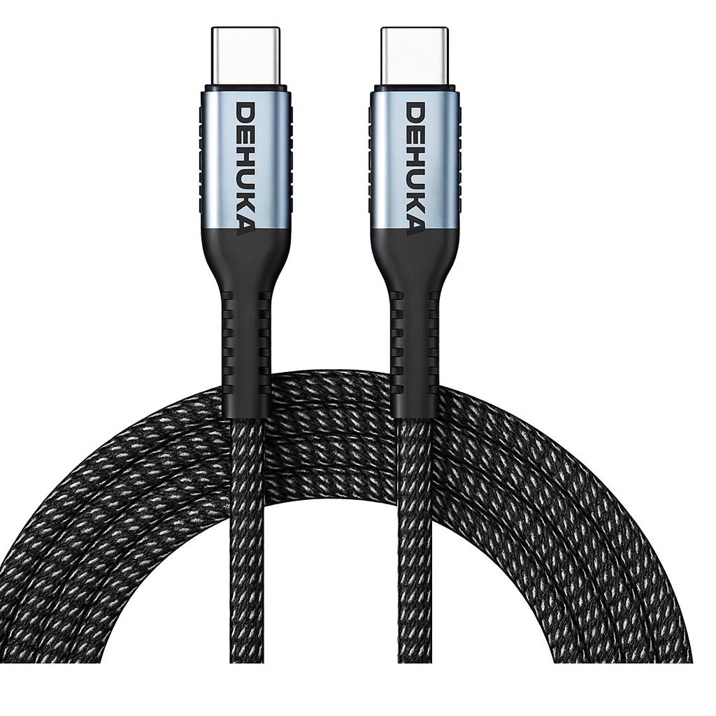 Cable De Carga Rápida Usb C A Usb C Mallado