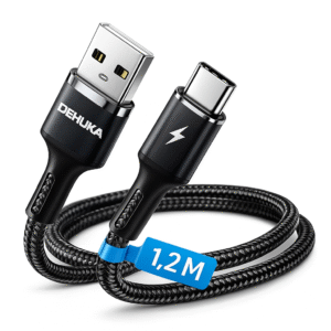 Dehuka Cable De Carga Rápida Usb A Tipo C Reforzado 1.2 Metros