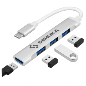 Adaptador Hub Tipo C A 4 Usb 3.0 Macbook Mac Pc Smartphone