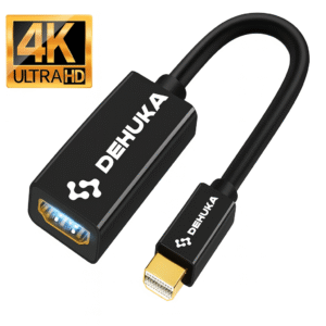 Adaptador Mini Display Port Minidp A Hdmi Puerto Thunderbolt Full Hd 4k Dehuka