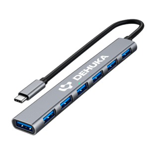 Adaptador Usb C Hub Macbook Mac Multiple X7 Dehuka