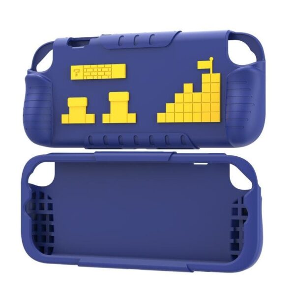 Funda Silicona Azul y Amarilla Switch 2