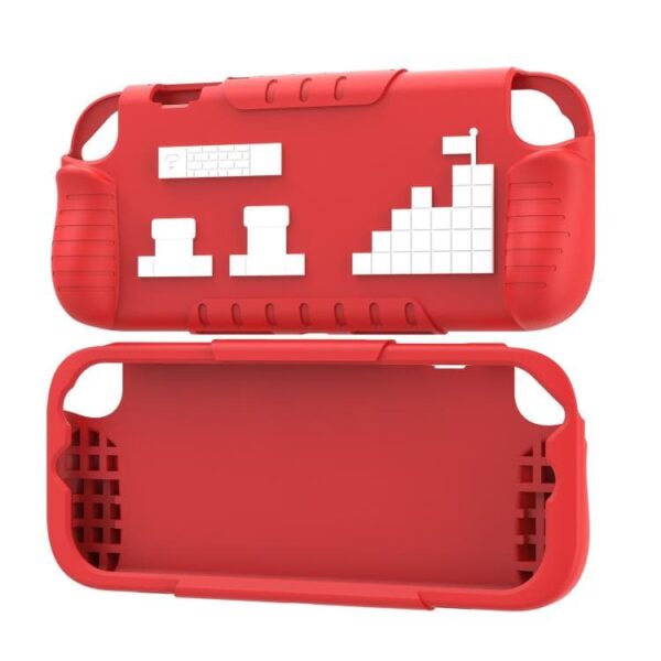 Funda Silicona Roja y Blanca Switch 2
