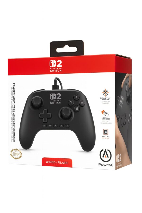 Wired Controller Negro Switch 2