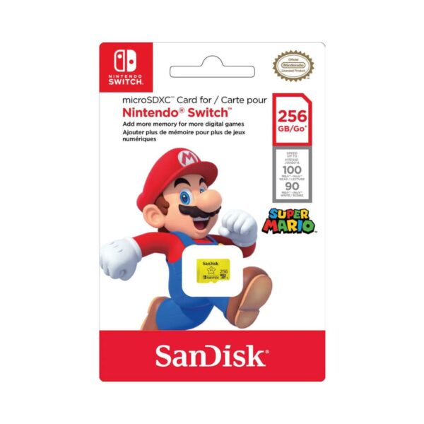 Micro SDXC Nintendo Swtich 256GB