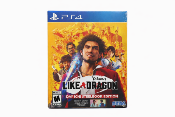 Yakuza like a dragon day ichi steelbook edition PS4