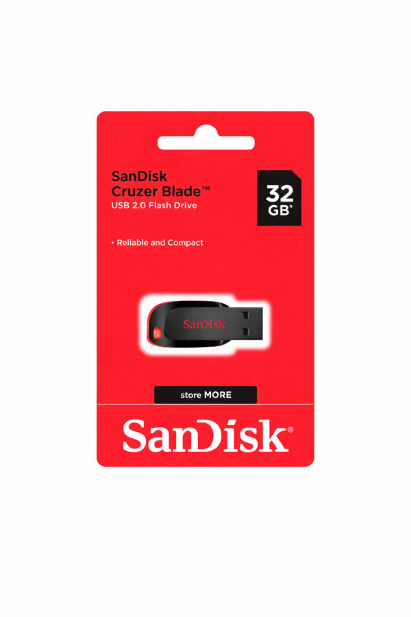 Pen Drive SanDisk Cruzer Blade 32GB USB 2.0