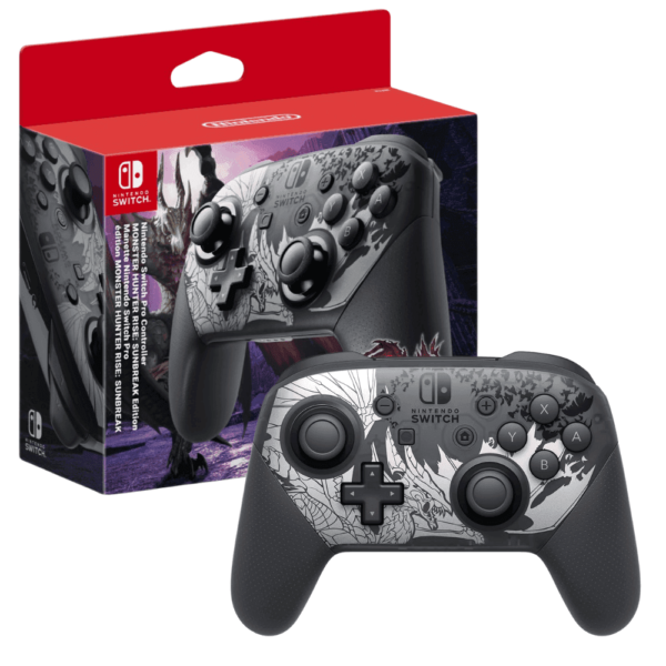 Pro Controller Switch Edicion Monster Hunter Rise Sunbreak