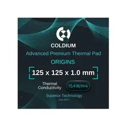 Pad Térmico Coldium Origins 125x125x1.0mm